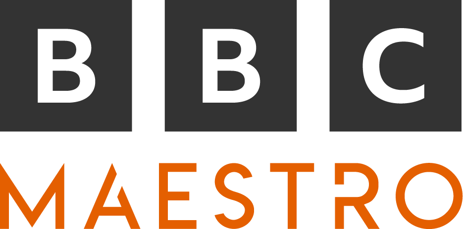bbcmaestro logo 2024 stacked off black orange rgb (3)
